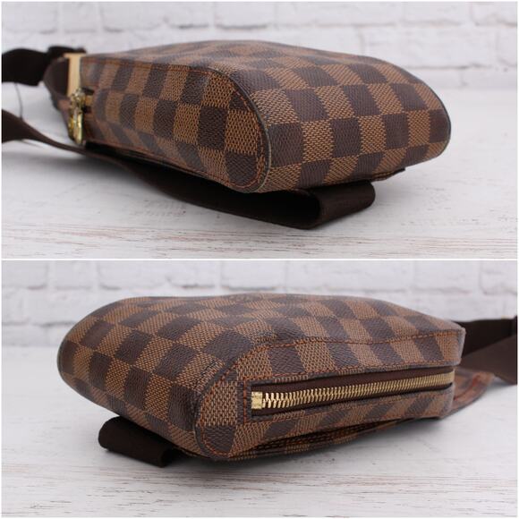 Louis Vuitton Geronimos Damier Ebene Sling Bumbag Waist Crossbody Pouch A5453 - Picture 9 of 10
